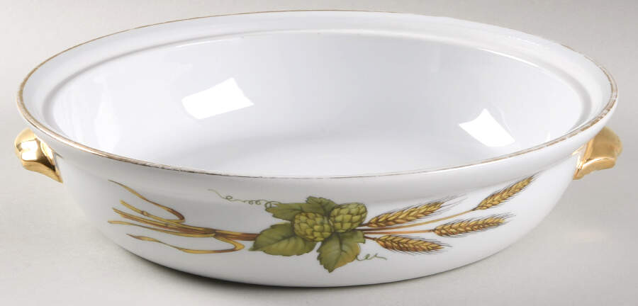 Evesham Gold 10" Round Entree Dish No Lid by Royal Worcester-1