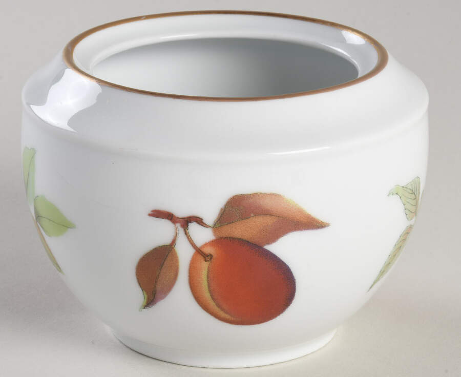 Evesham Gold Sugar Bowl No Lid by Royal Worcester-1