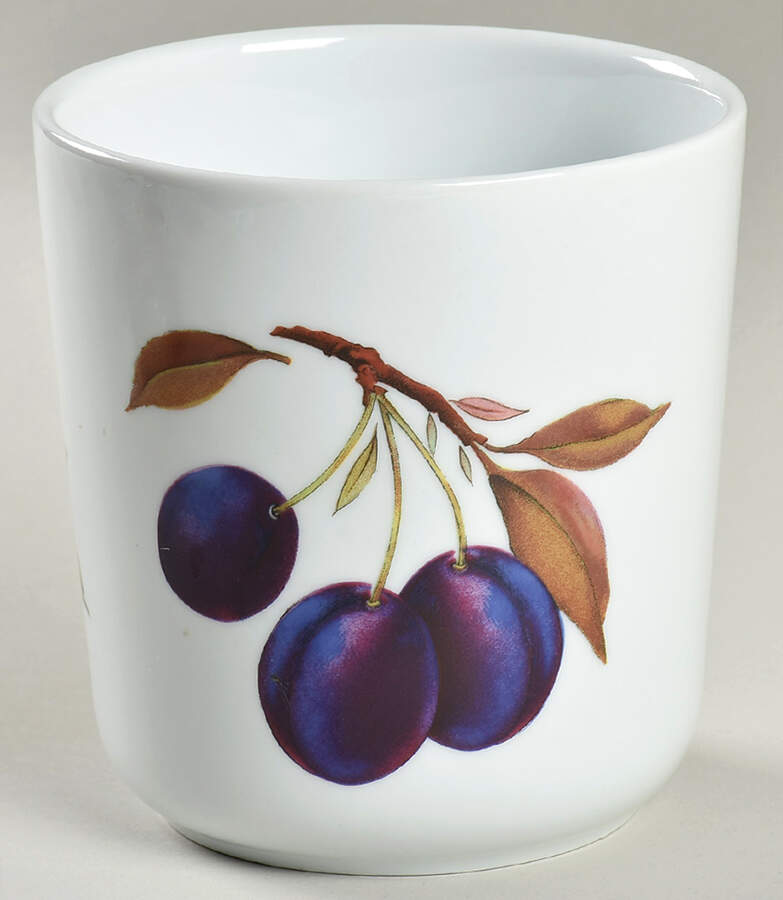 Evesham Gold 5" Storage Jar No Lid by Royal Worcester-1