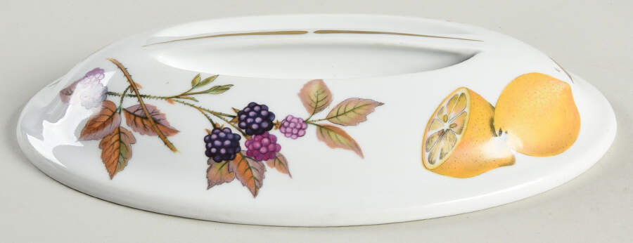 Evesham Gold Lid for Small Oval Entree Dish by Royal Worcester-1