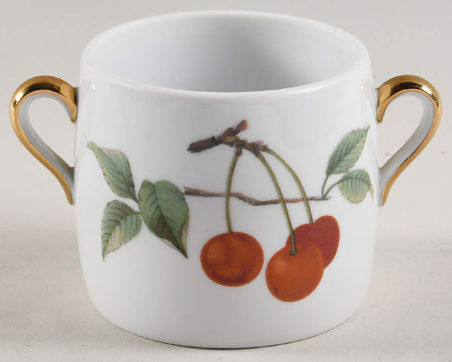 Evesham Gold Jam/Jelly No Lid by Royal Worcester-1