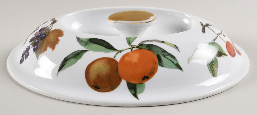 Evesham Gold Lid for 2.25 Qt Deep Oval Casserole by Royal Worcester-1