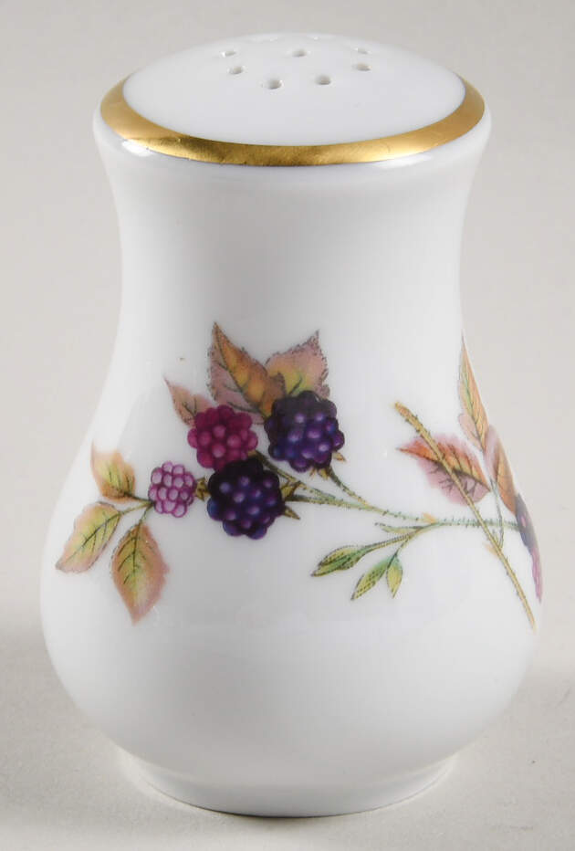Evesham Gold Pepper Shaker by Royal Worcester-1