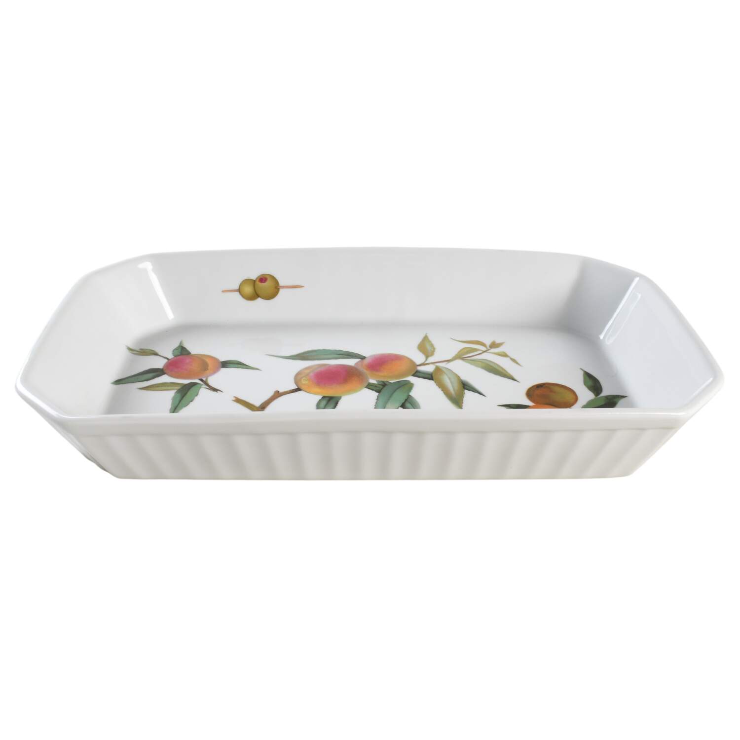 Evesham Gold 14" Rectangular Baker by Royal Worcester-1