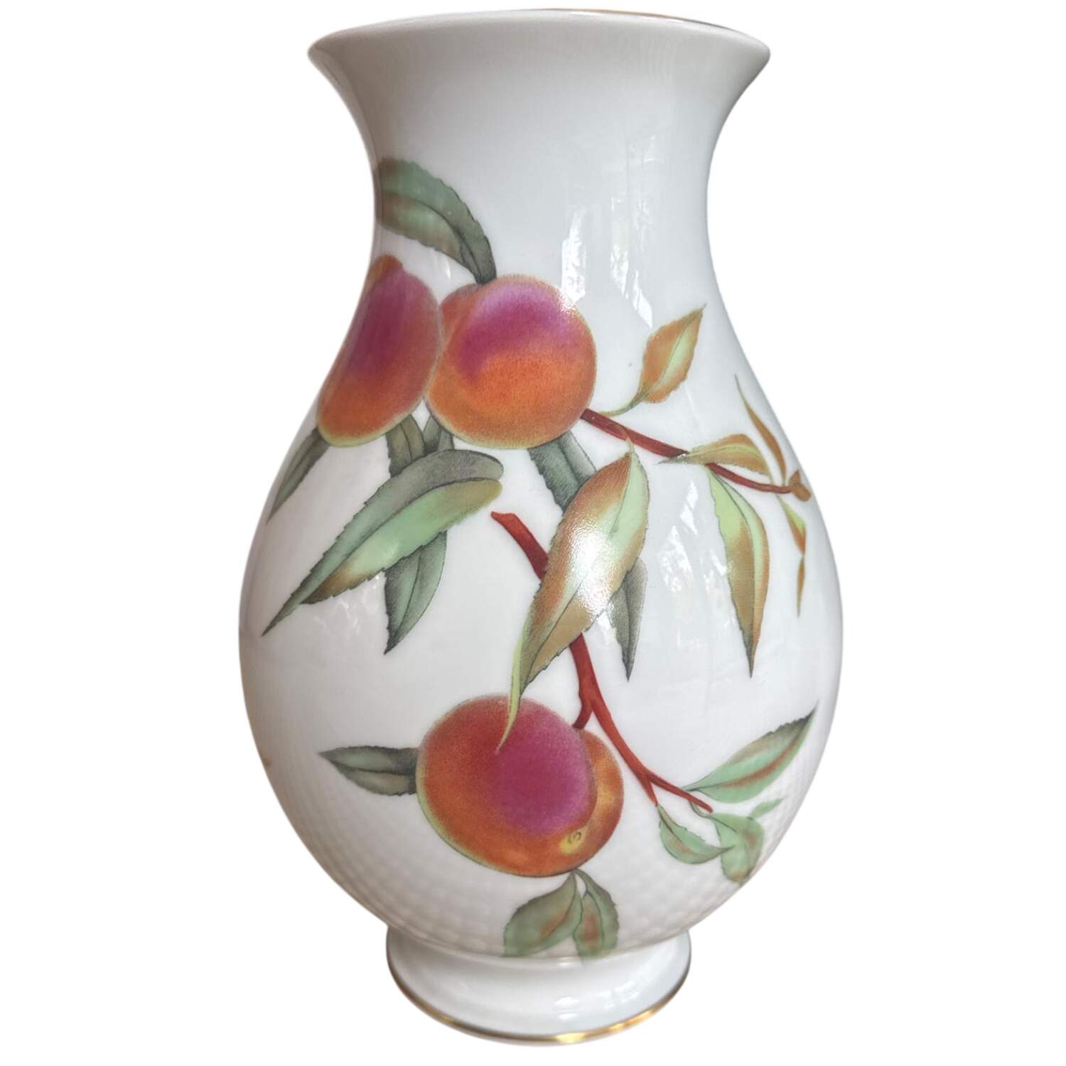 Evesham Gold 10" Vase by Royal Worcester-1