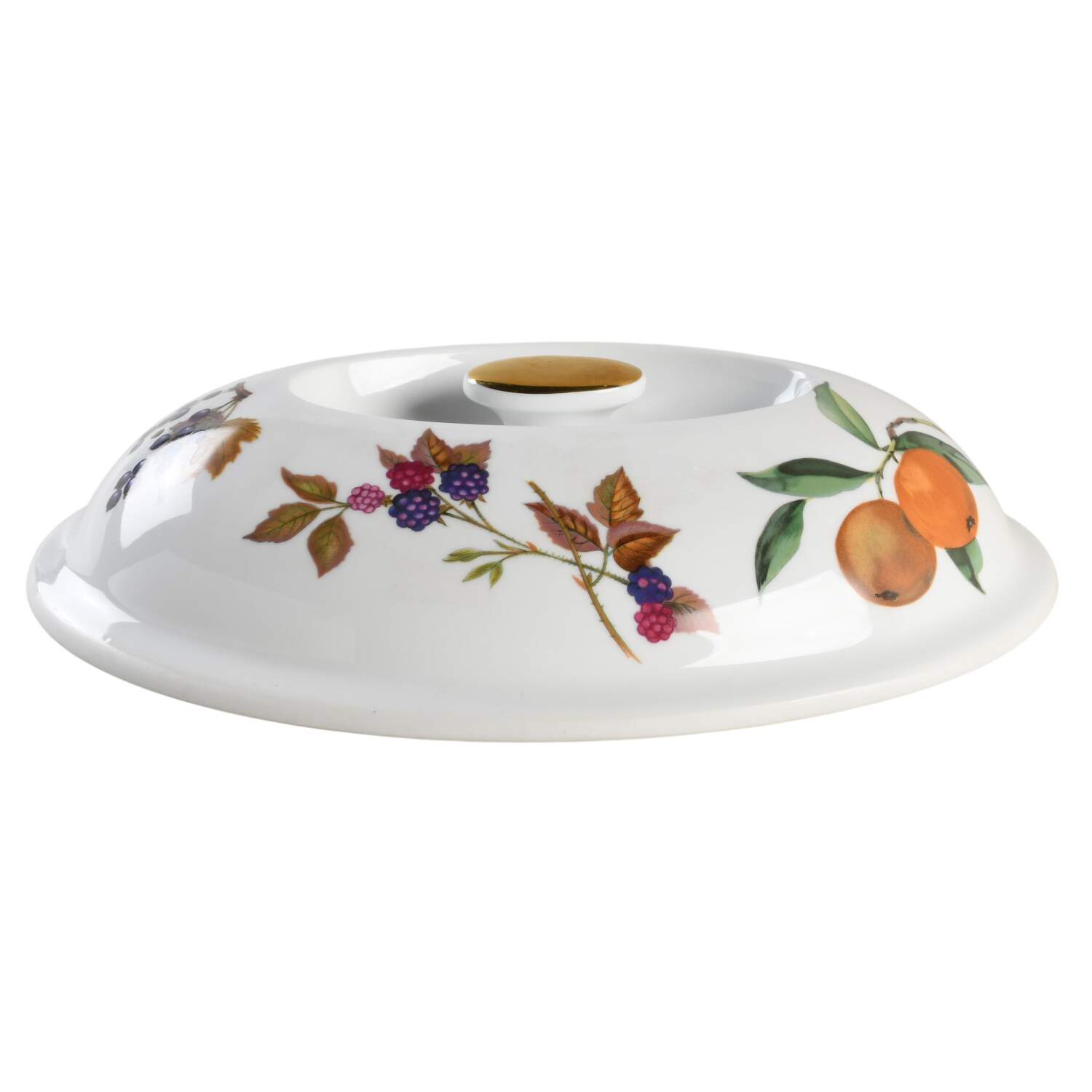 Evesham Gold Lid for 4 Qt Oval Casserole by Royal Worcester-1