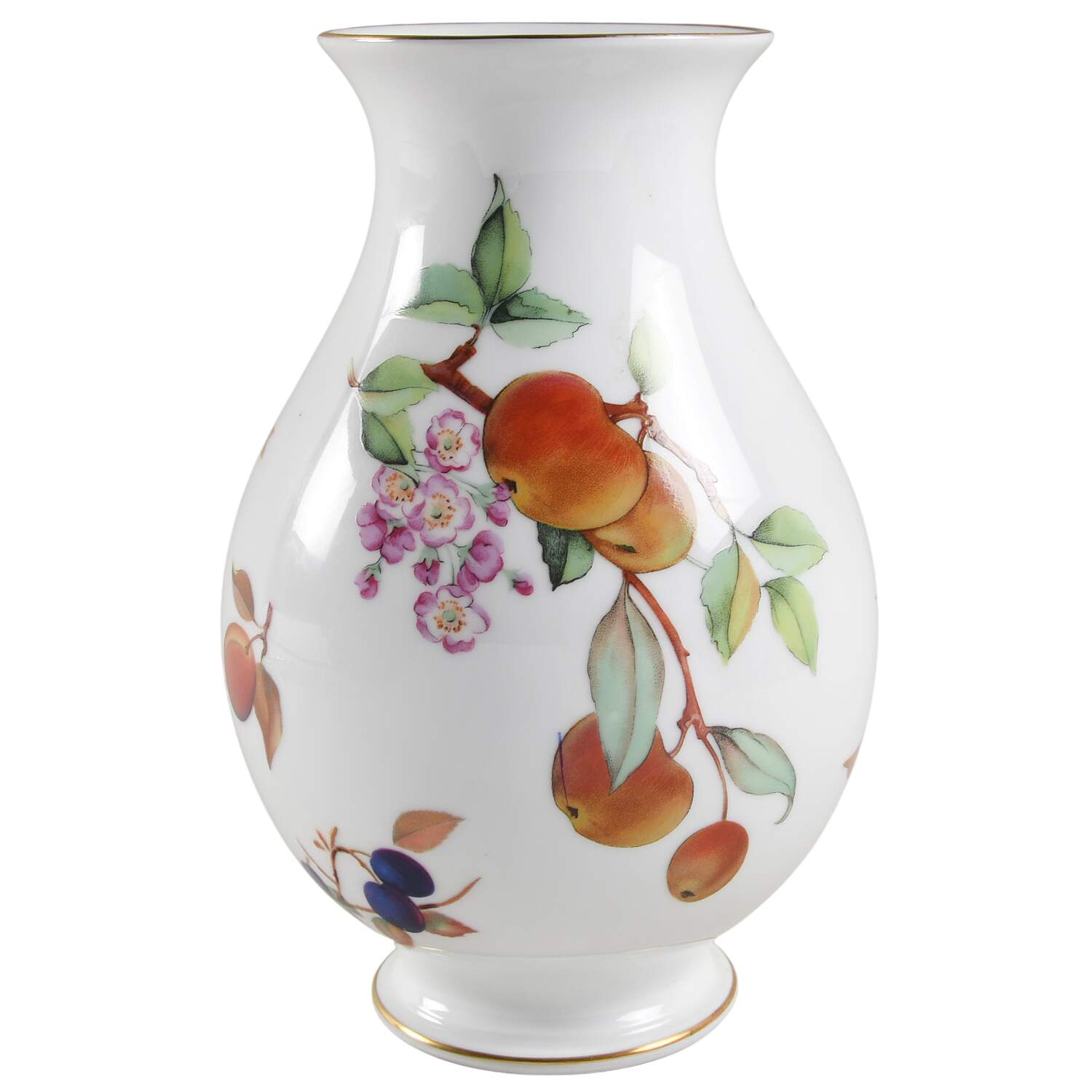 Evesham Gold 10" Vase by Royal Worcester-1