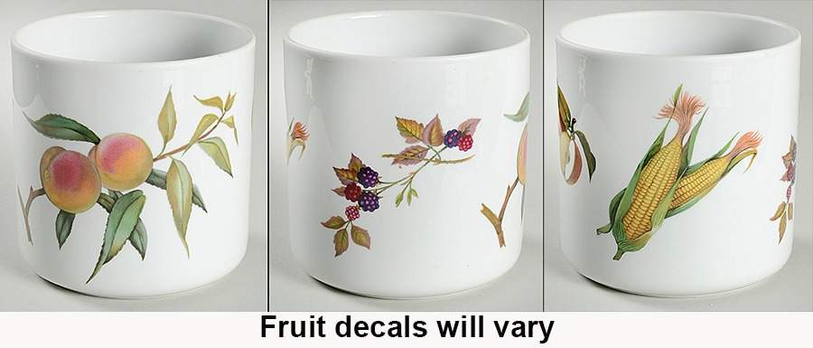 Evesham Gold Medium Canister No Lid by Royal Worcester-1