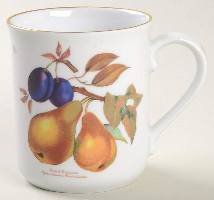 Evesham Gold Collector Mug by Royal Worcester-1
