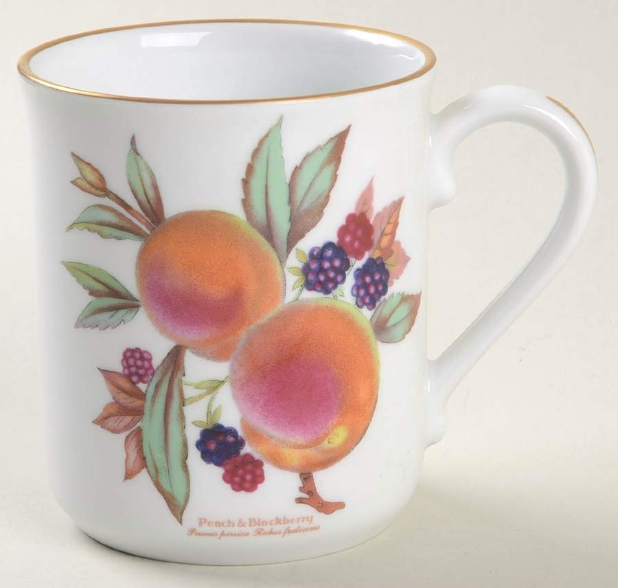 Evesham Gold Collector Mug by Royal Worcester-1