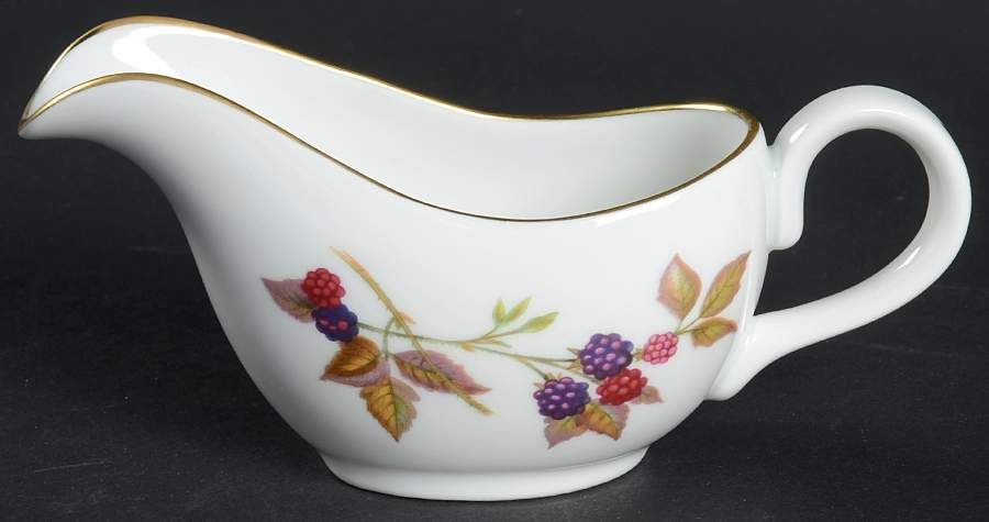 Evesham Gold Individual Gravy Boat No Underplate by Royal Worcester-1