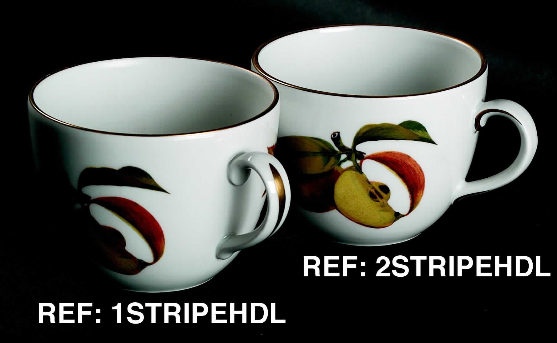 Evesham Gold Flat Cup by Royal Worcester-1