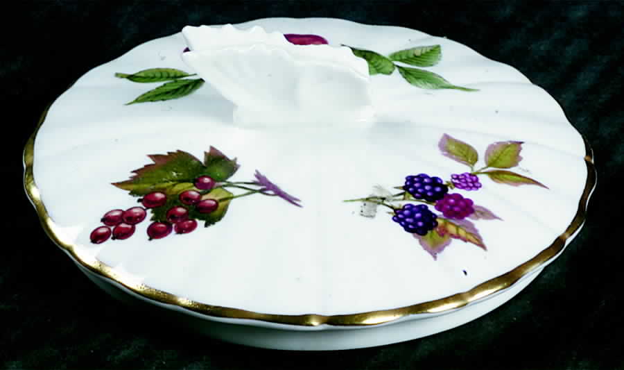 Arden Lid for Round Bon Bon by Royal Worcester-1