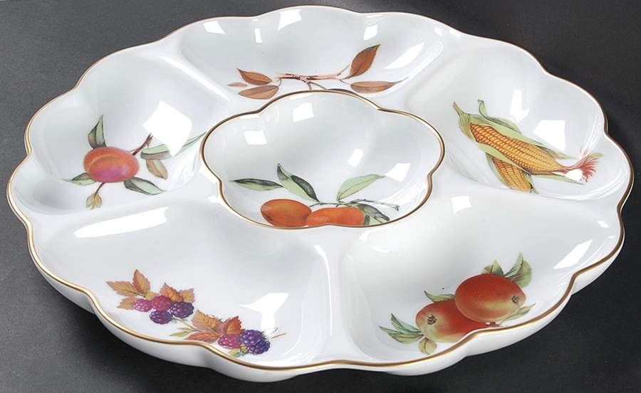Evesham Gold 1-Piece Crudite by Royal Worcester-1