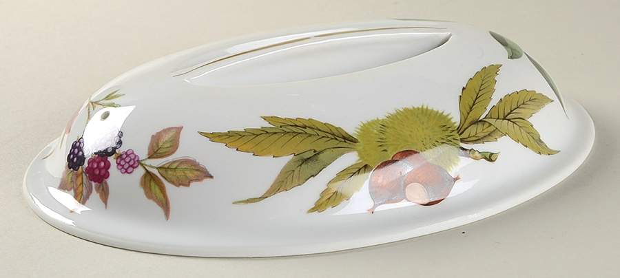 Evesham Gold Lid for 2.5 Quart Oval Covered Casserole by Royal Worcester-1