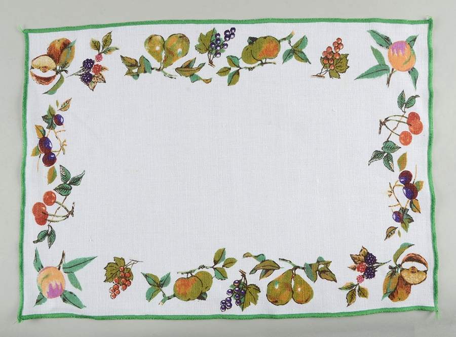 Evesham Gold Cloth Placemat by Royal Worcester-1