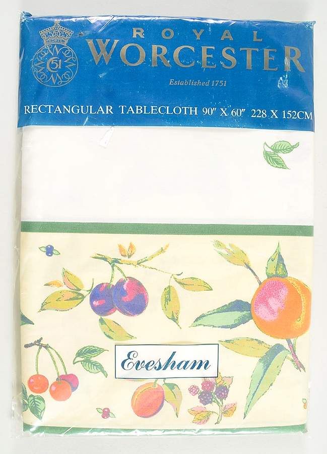 Evesham Gold 60" X 90" Rectangular Tablecloth by Royal Worcester-1