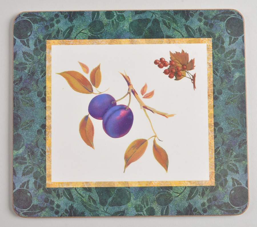 Evesham Gold Corkboard Placemat by Royal Worcester-1