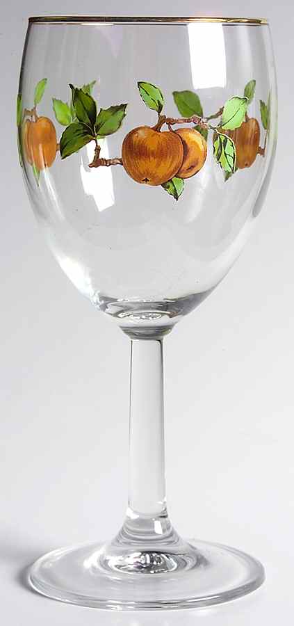 Evesham Gold 8 Oz Glassware Wine by Royal Worcester-1