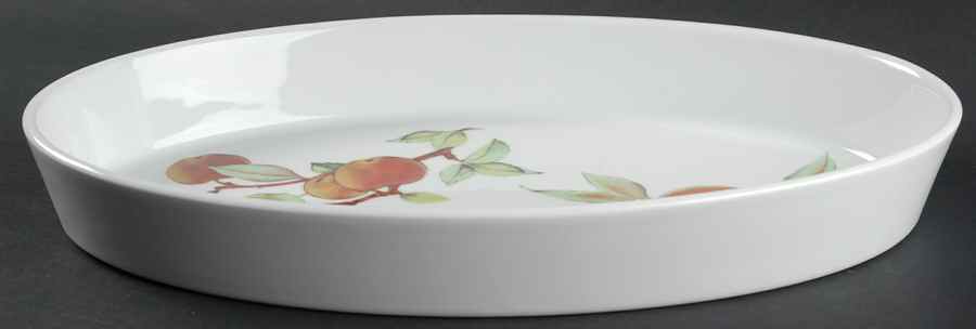 Evesham Gold 14" Oval Baker by Royal Worcester-1