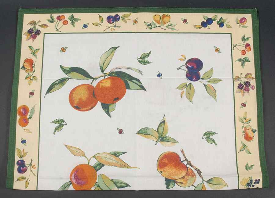 Evesham Gold Tea Towel by Royal Worcester-1