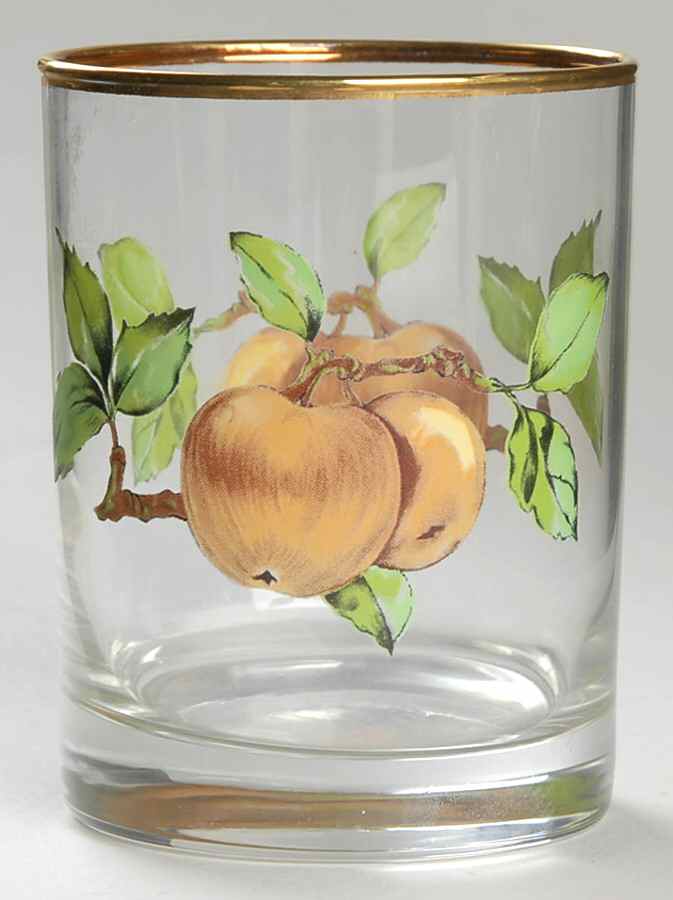 Evesham Gold 12 Oz Glassware Double Old Fashioned by Royal Worcester-1