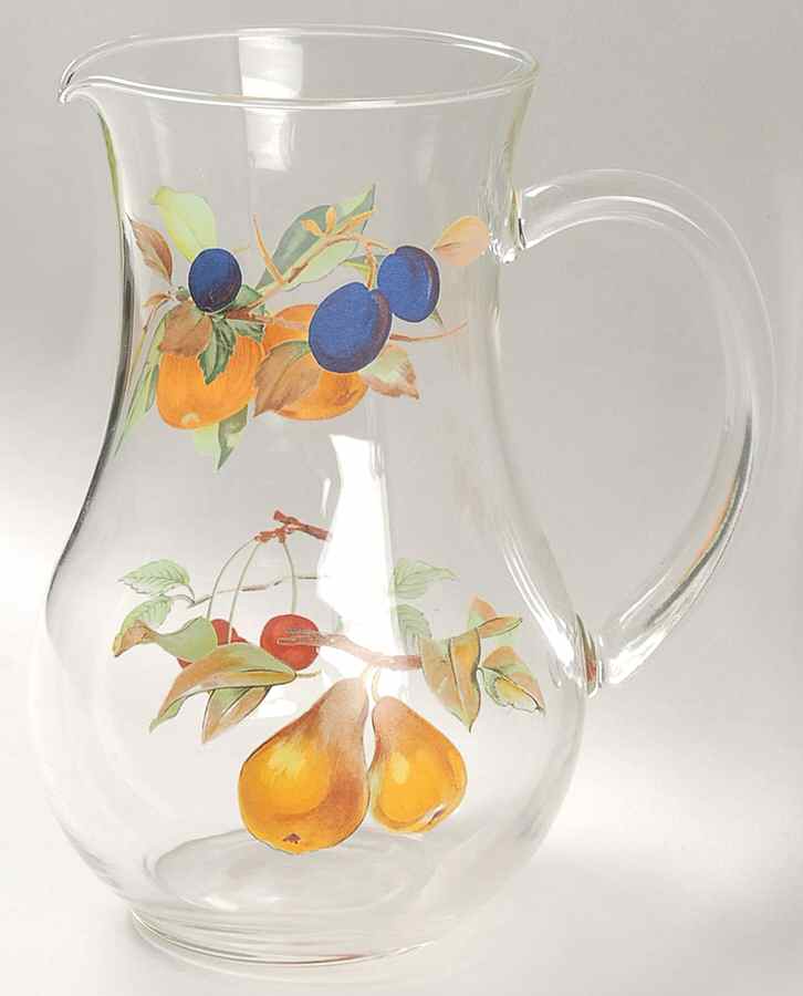 Evesham Gold 44 Oz Glassware Pitcher by Royal Worcester-1