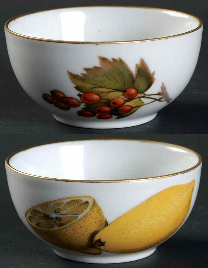 Evesham Gold Salt Dip by Royal Worcester-1