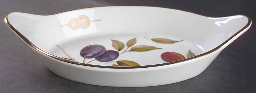 Evesham Gold 10" Augratin by Royal Worcester-1