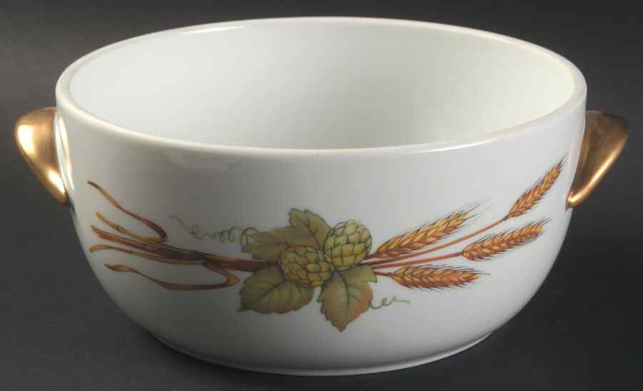 Evesham Gold 1 Qt Round Casserole No Lid by Royal Worcester-1