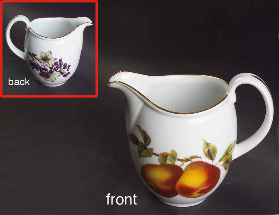 Evesham Gold Creamer by Royal Worcester-1