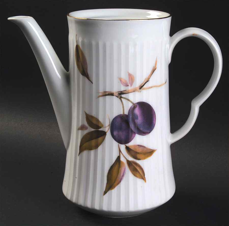 Evesham Gold Coffee Pot No Lid by Royal Worcester-1
