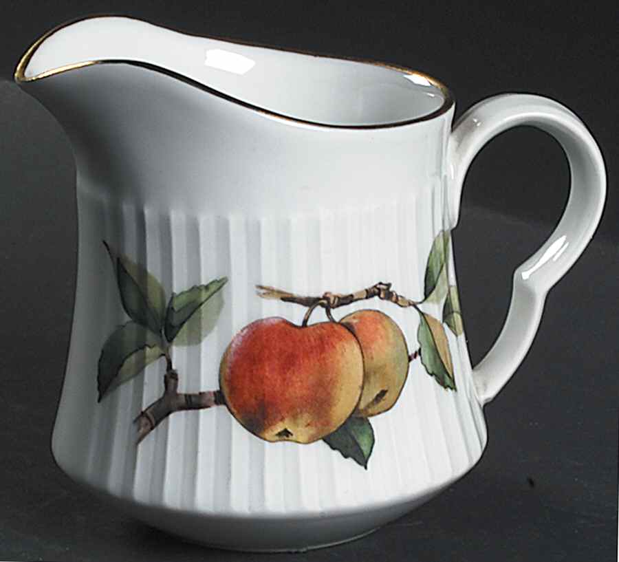 Evesham Gold Creamer by Royal Worcester-1