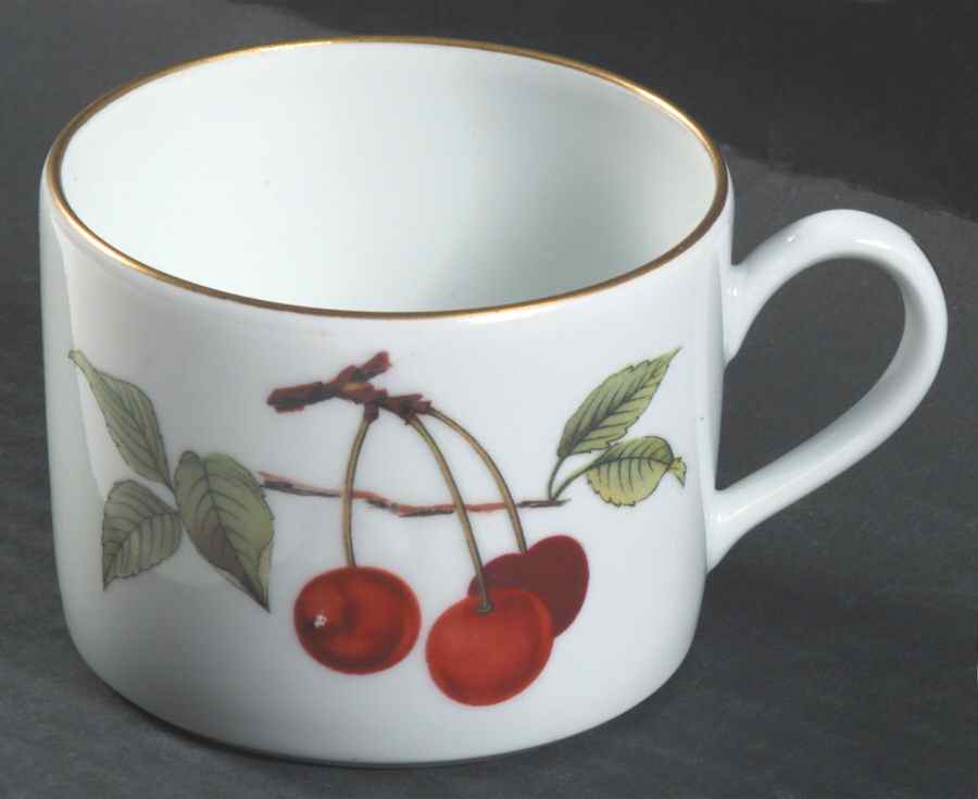 Evesham Gold Flat Cup by Royal Worcester-1