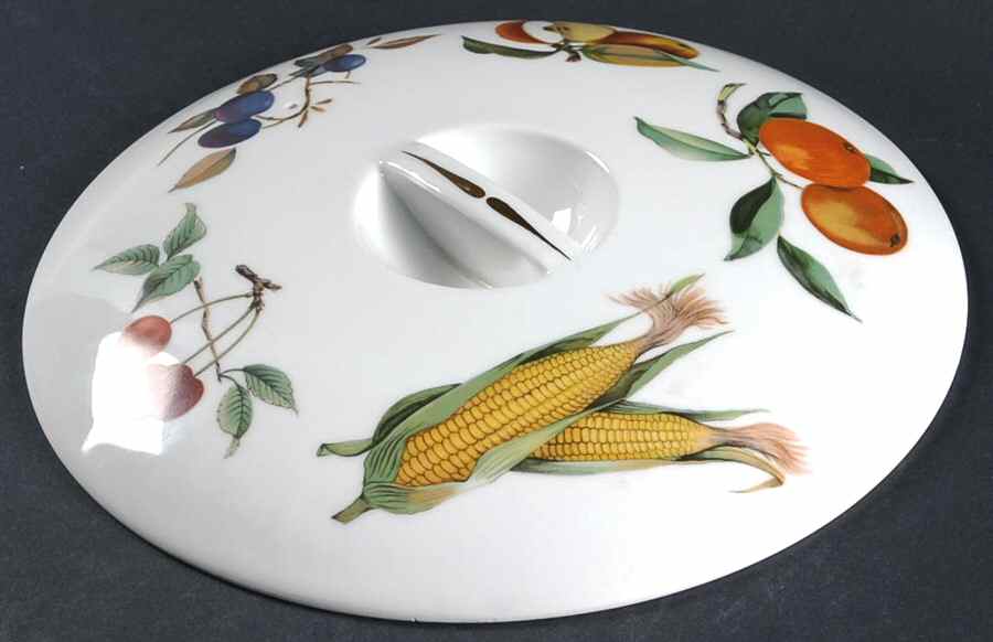 Evesham Gold Lid for 10" Round Entree Dish by Royal Worcester-1