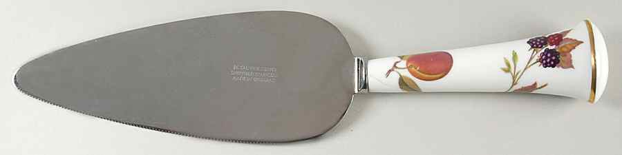 Evesham Gold Pie & Cake Server with Stainless Blade by Royal Worcester-1