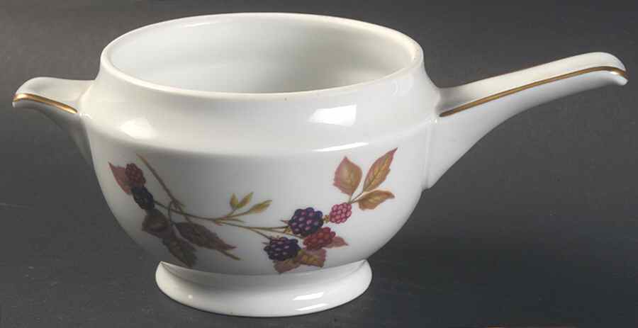 Evesham Gold Onion Soup Bowl No Lid by Royal Worcester-1