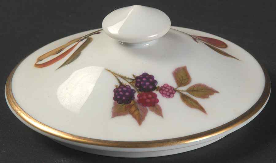 Evesham Gold Lid for Onion Soup Bowl by Royal Worcester-1