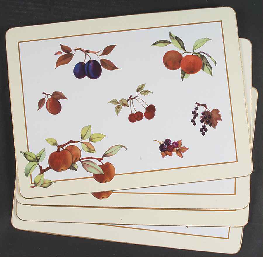 Evesham Gold Corkboard Placemat - Set of 4 by Royal Worcester-1