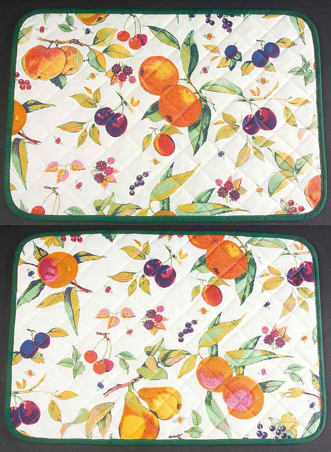 Evesham Gold Cloth Placemat - Set of 2 by Royal Worcester-1