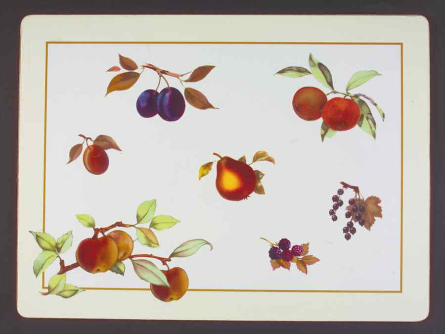 Evesham Gold Corkboard Placemat by Royal Worcester-1