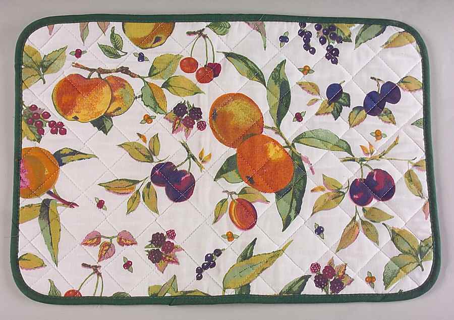 Evesham Gold Cloth Placemat by Royal Worcester-1