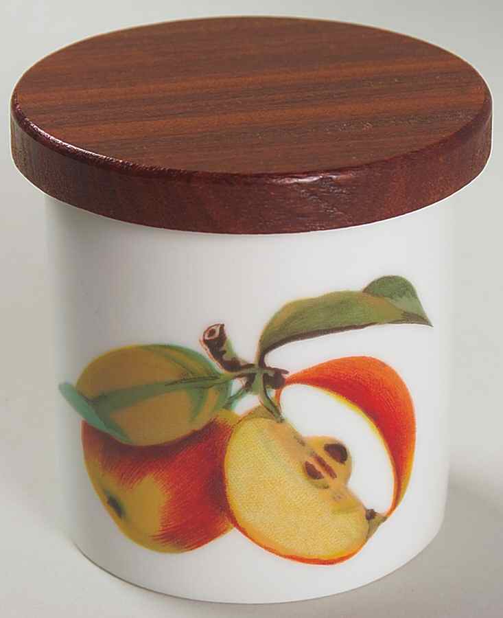 Evesham Gold 2" Storage Jar & Lid by Royal Worcester-1