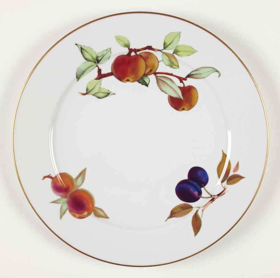 Evesham Gold Service Plate (Charger) by Royal Worcester-1