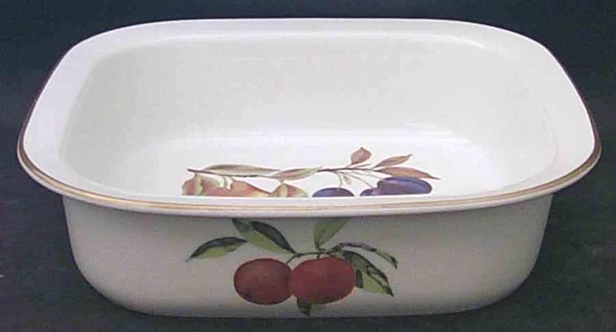 Evesham Gold 12" Square Baker by Royal Worcester-1