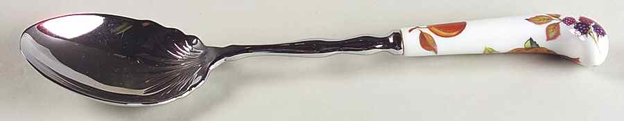 Evesham Gold Salad Serving Spoon with Stainless Bowl by Royal Worcester-1