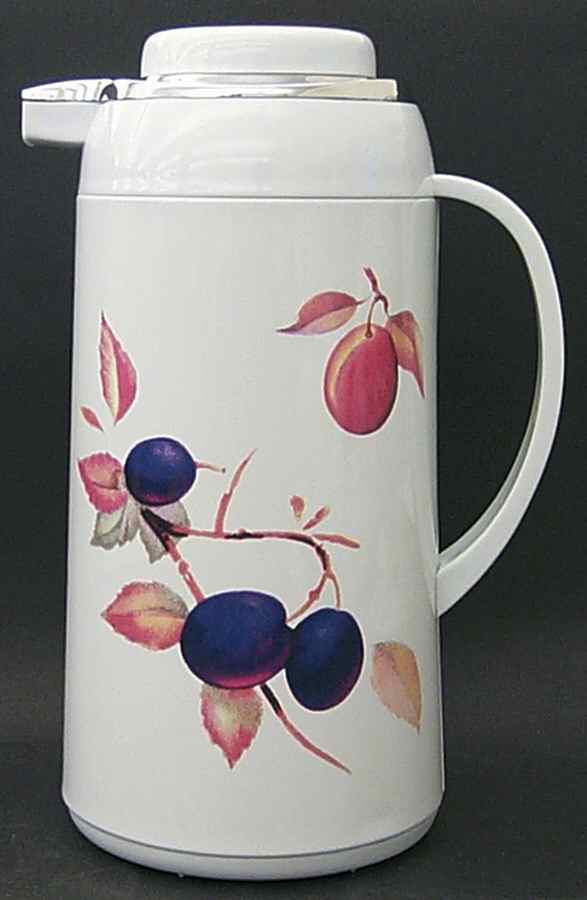 Evesham Gold Plastic Thermos/Carafe & Lid by Royal Worcester-1