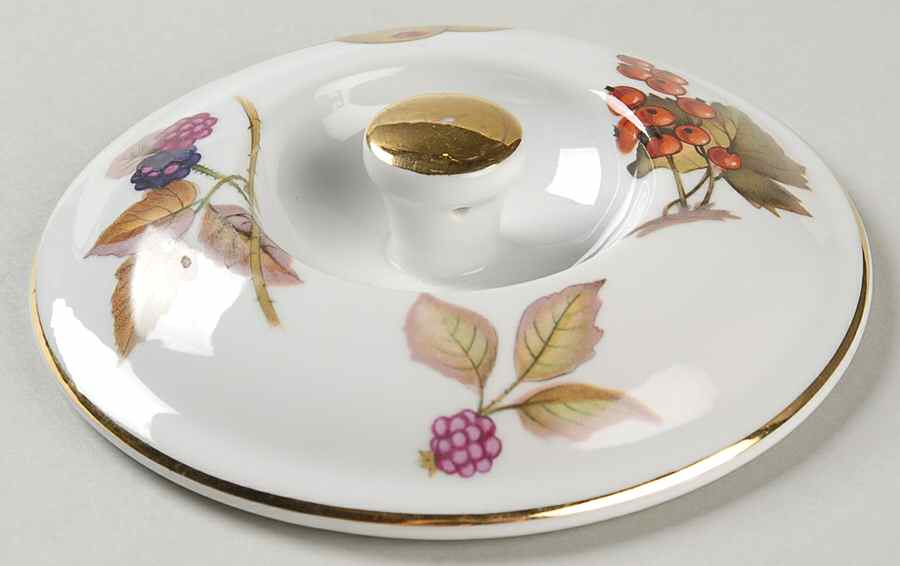 Evesham Gold Lid for Individual Casserole by Royal Worcester-1