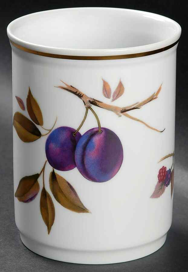 Evesham Gold Utensil Holder by Royal Worcester-1