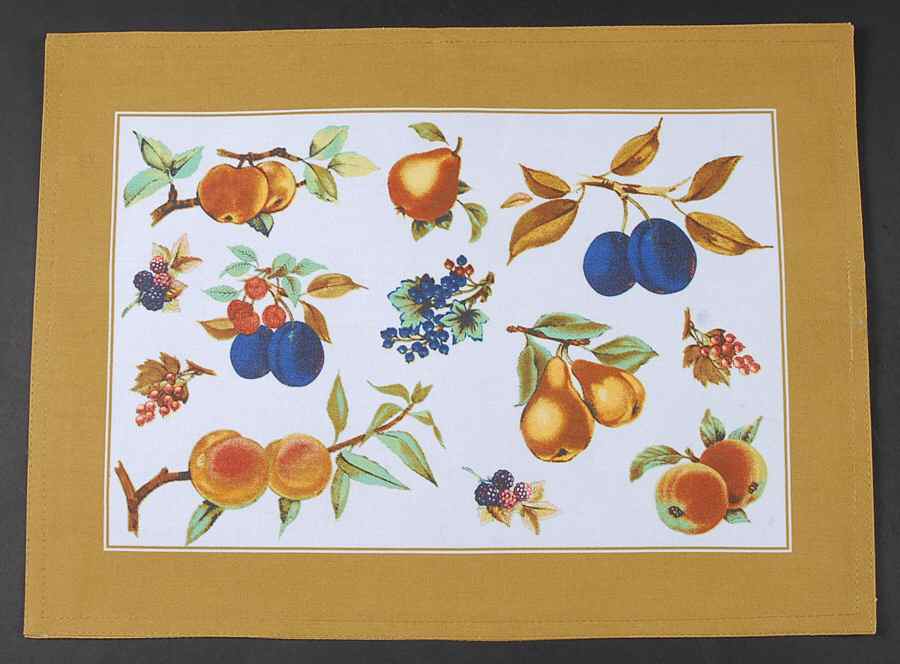 Evesham Gold Rectangular Cloth Placemat by Royal Worcester-1